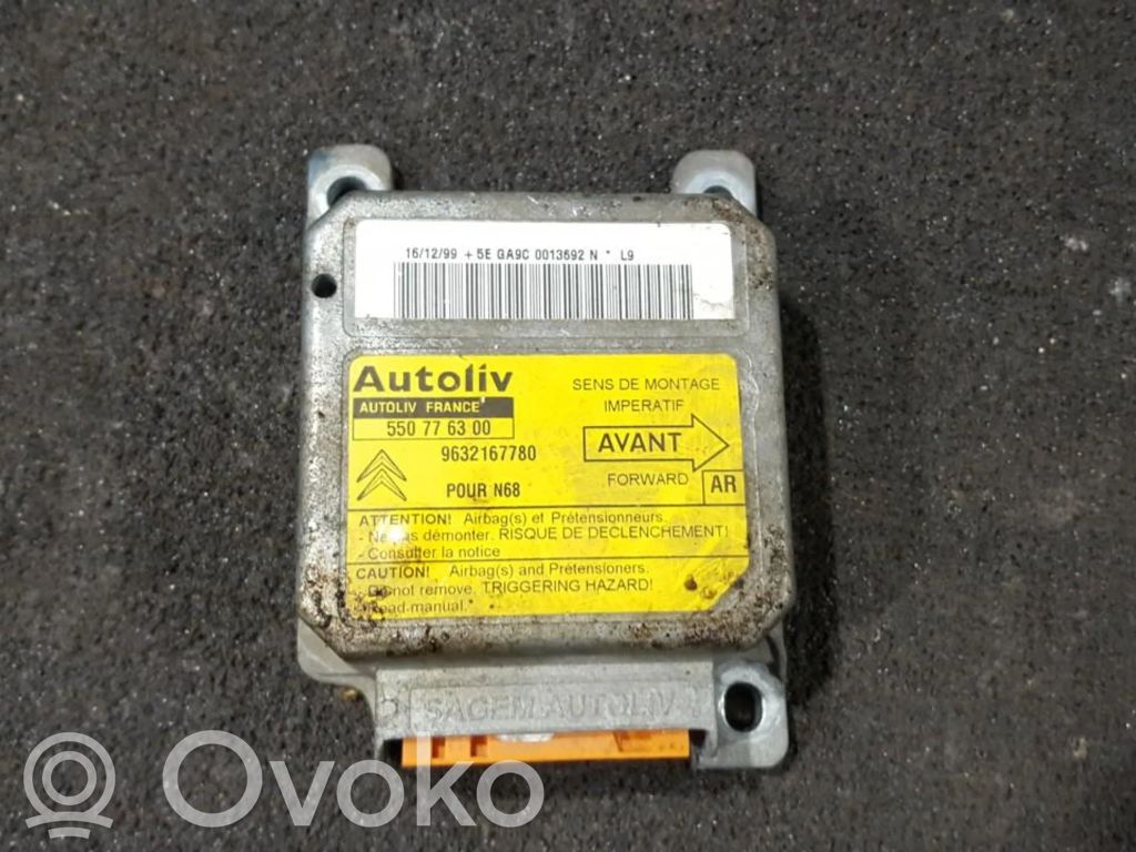 Citroen Xsara Picasso Module de contrôle airbag