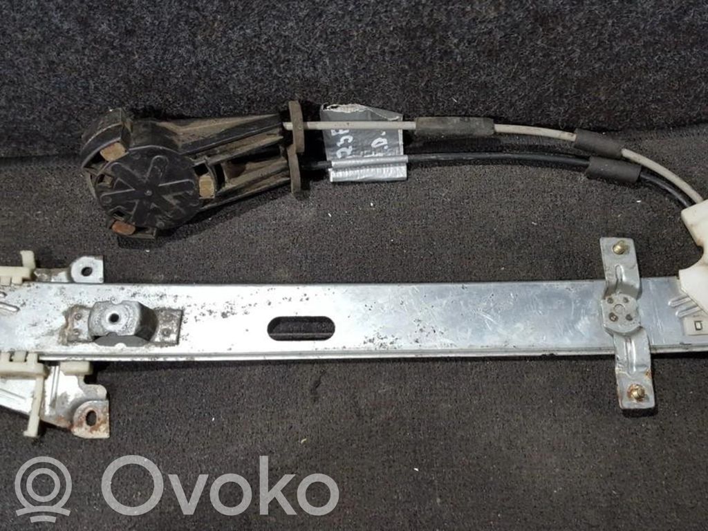 Regulador con motor de la ventanilla de la puerta corredera