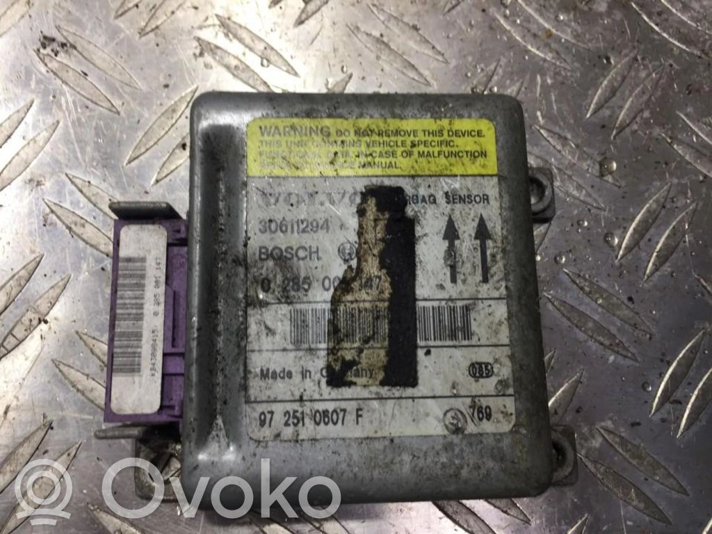 Centralina/modulo airbag   30611294,0285001147,0285001147,30611294