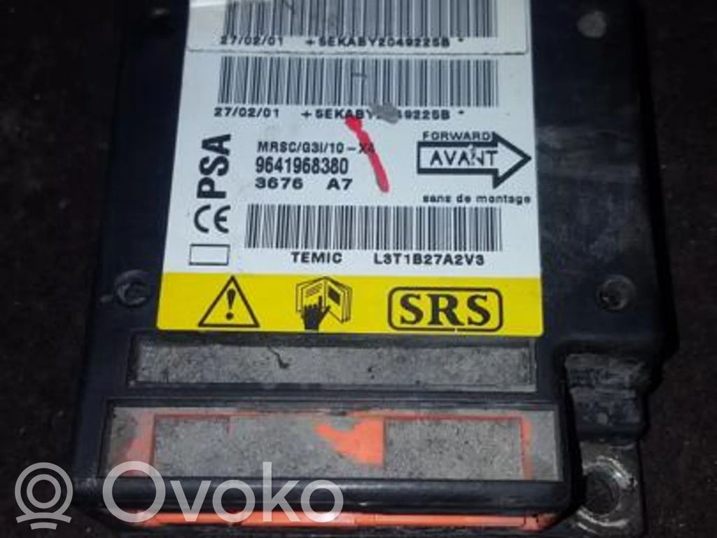 Citroen C5 Unitate/modul de comandă airbaguri 