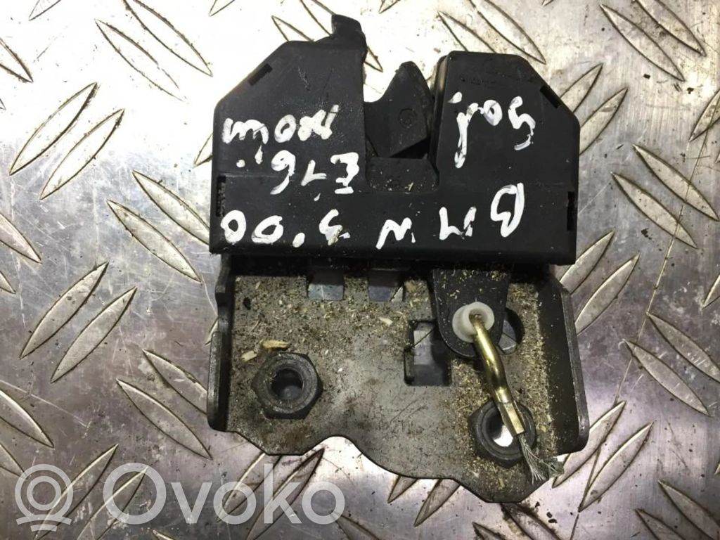 BMW 3 E46 Blocco/chiusura/serratura del portellone posteriore/bagagliaio 