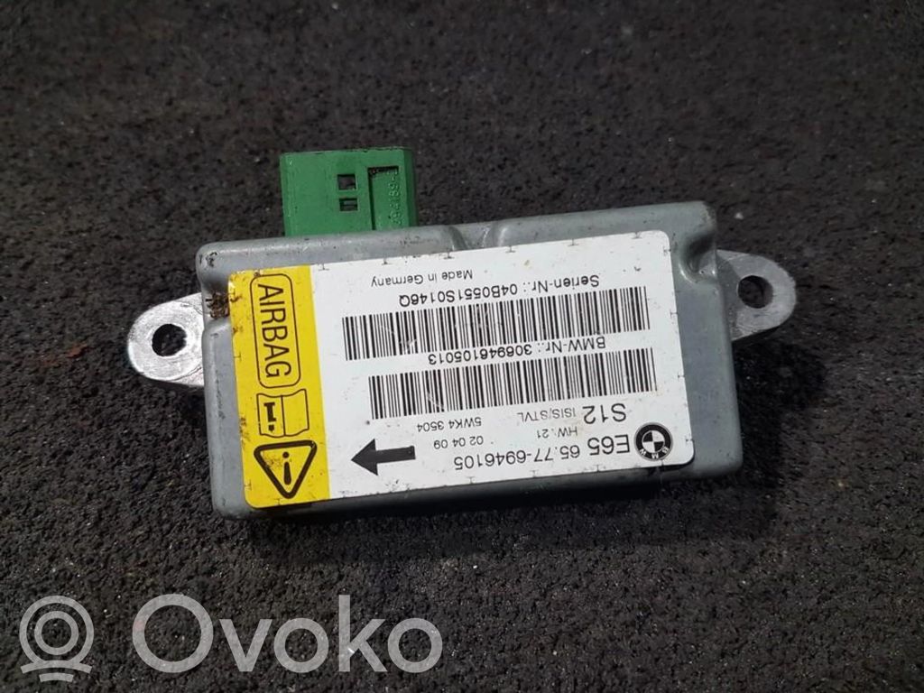 Turvatyynyn törmäysanturi   65776946105,5WK43504,5WK43504,65776946105