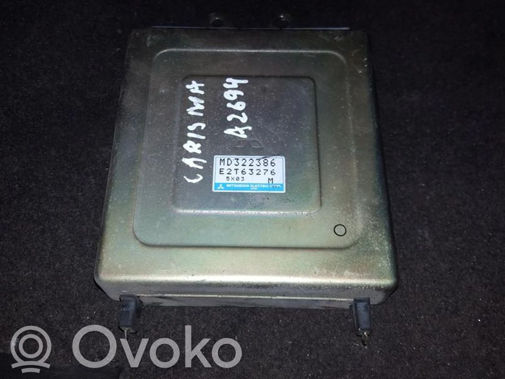 Unidad de control/módulo del motor   MD322386,E2T63276,E2T63276,MD322386