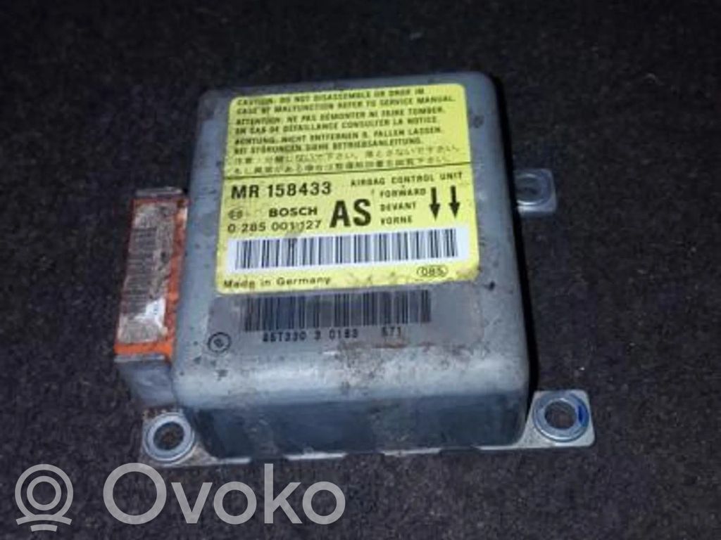 Centralina/modulo airbag   MR158433,0285001127,0285001127,MR158433