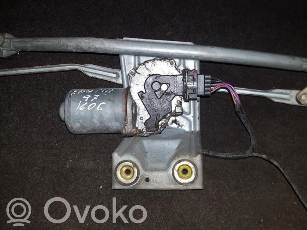 Wischergestänge Wischermotor vorne