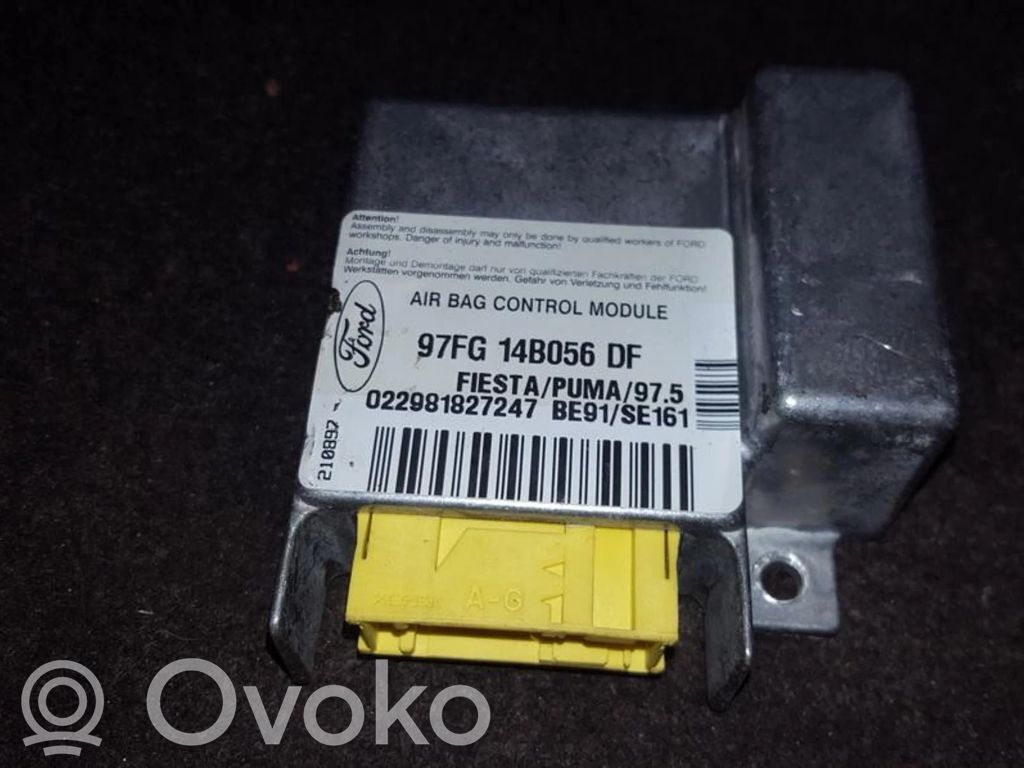 Ford Puma Unitate/modul de comandă airbaguri 