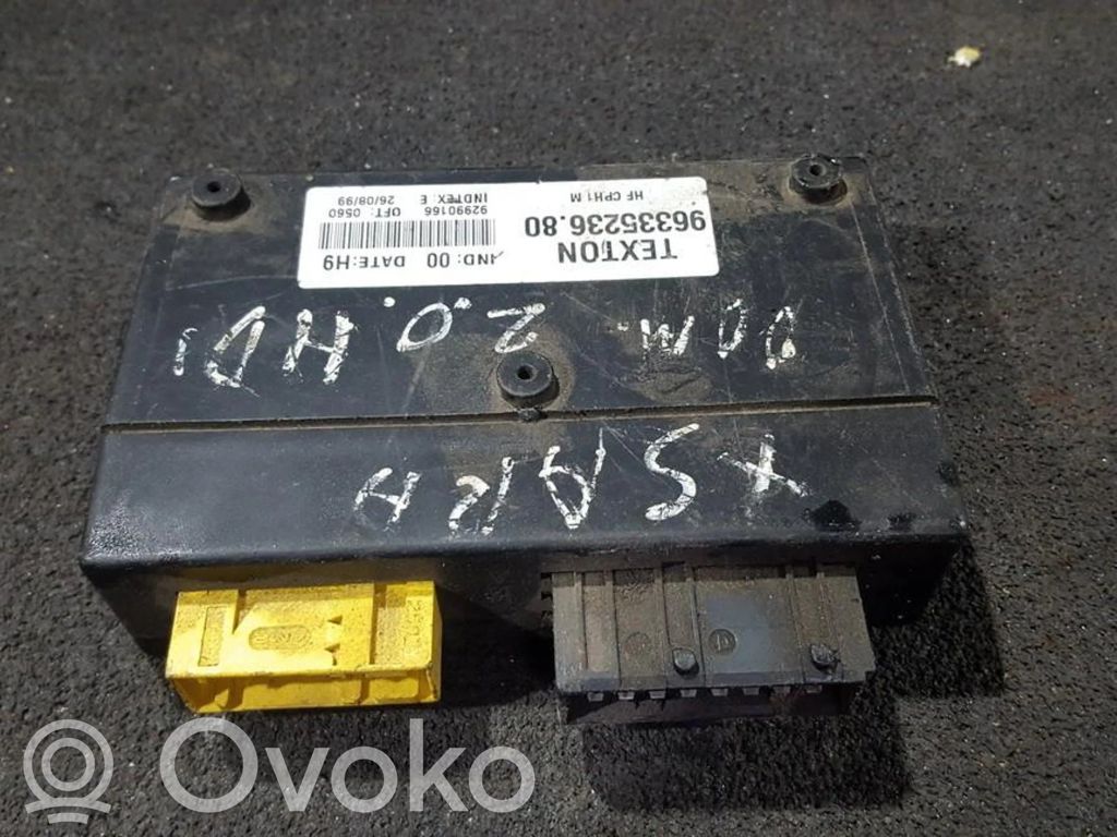 Citroen Xsara Otras unidades de control/módulos 