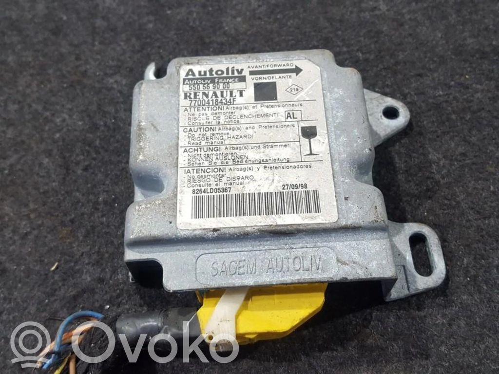 Renault Scenic I Centralina/modulo airbag 