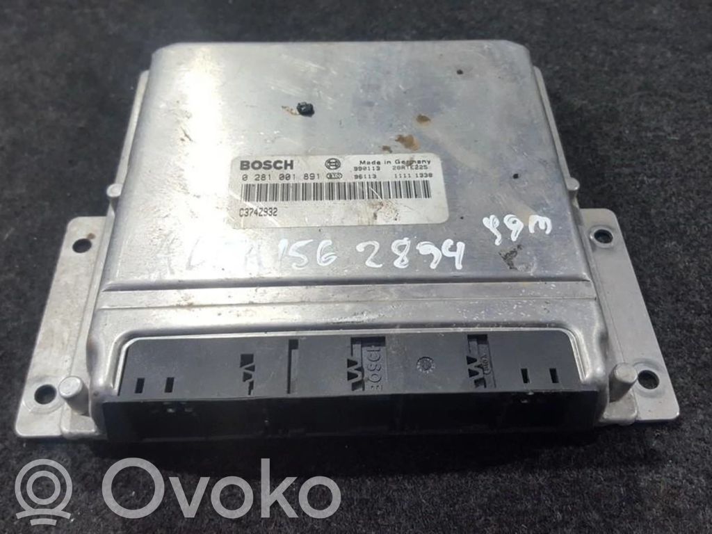 Alfa Romeo 156 Unidad de control/módulo del motor 