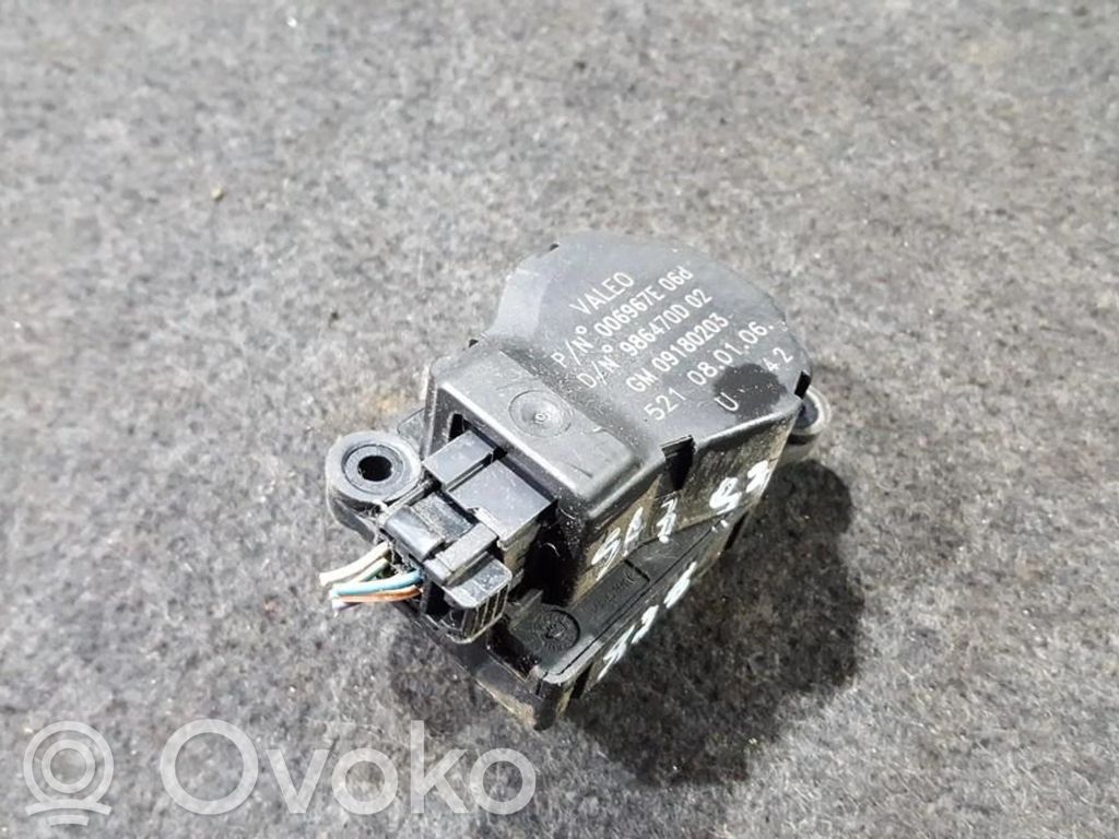 Saab 9-3 Ver2 Motor/actuator clapetă aer 