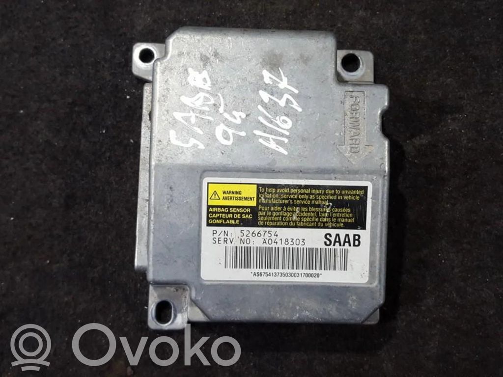 Airbag control unit/module   5266754,A0418303,5266754,A0418303