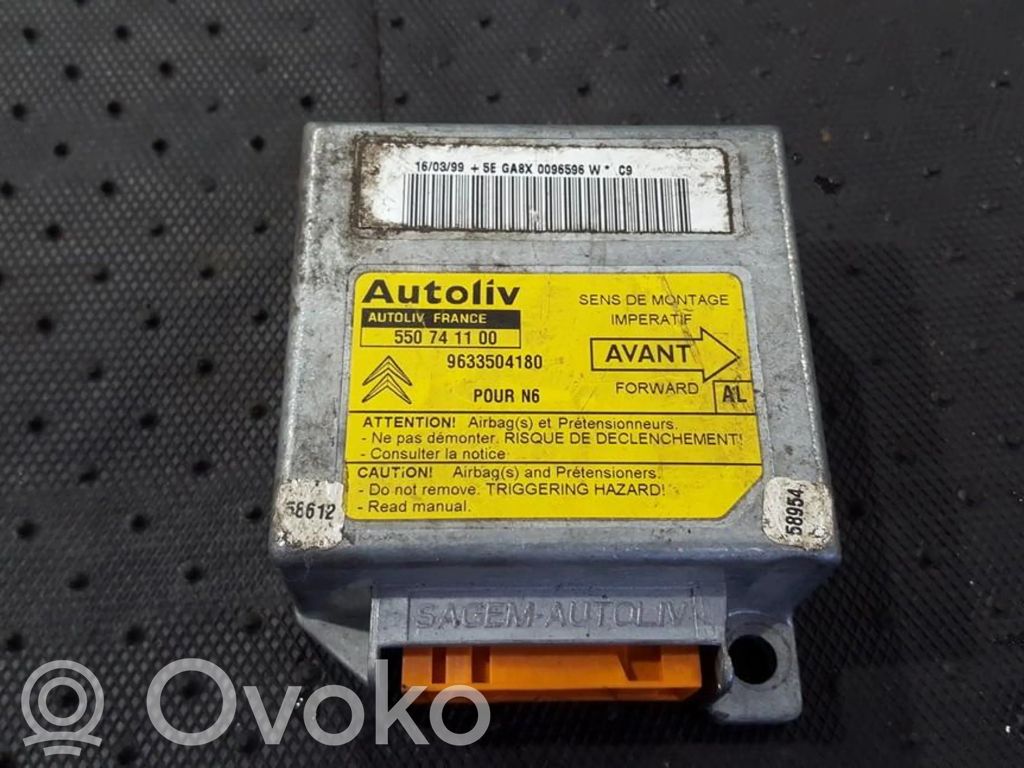 Citroen Xsara Centralina/modulo airbag 