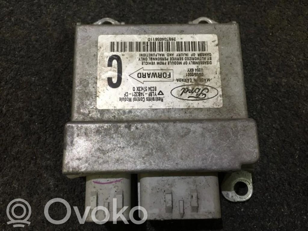 Mazda Tribute Airbag control unit/module 
