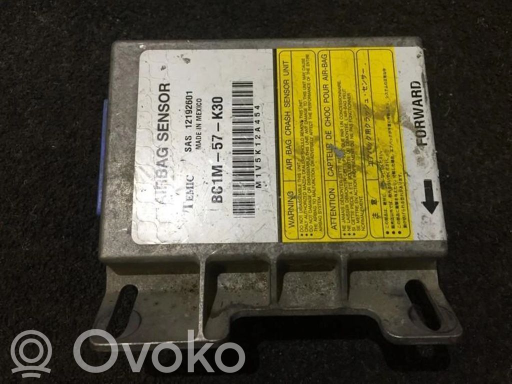 Module de contrôle airbag   BC1M57K30,12192601,12192601,BC1M57K30