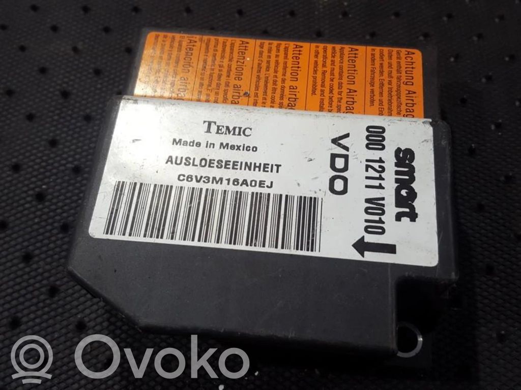 Smart ForTwo I MC01 Airbag control unit/module 