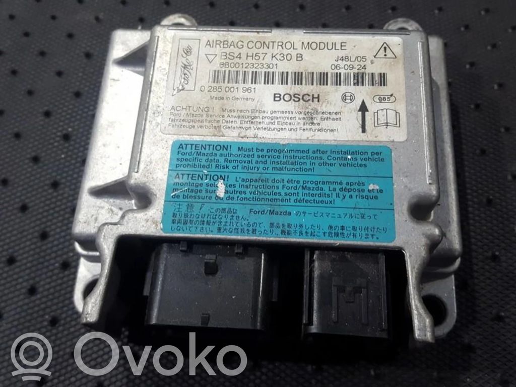 Centralina/modulo airbag   0285001961,BS4H57K30B,0285001961,BS4H57K30B