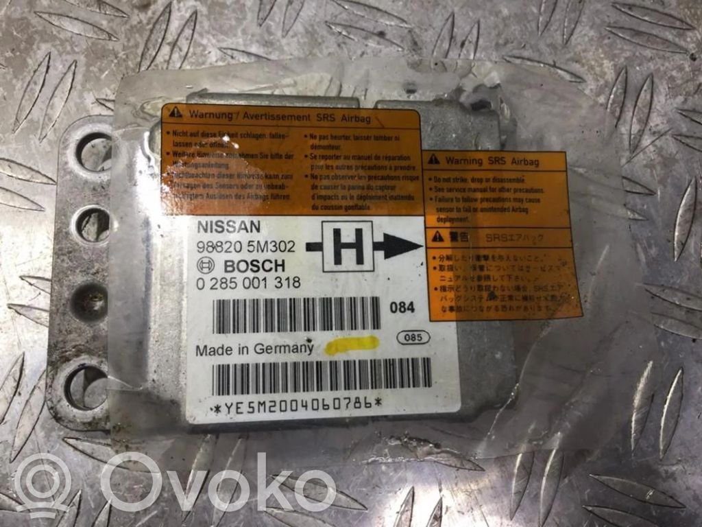 Nissan Almera N16 Centralina/modulo airbag