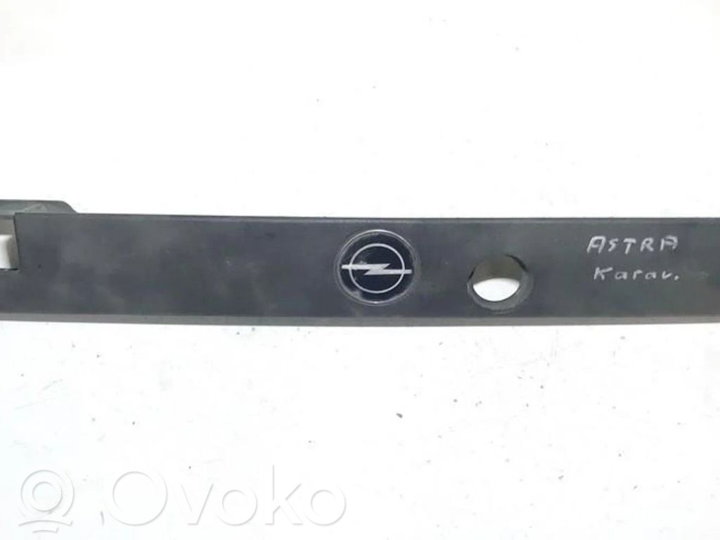 Opel Astra F Éclairage de plaque d'immatriculation 