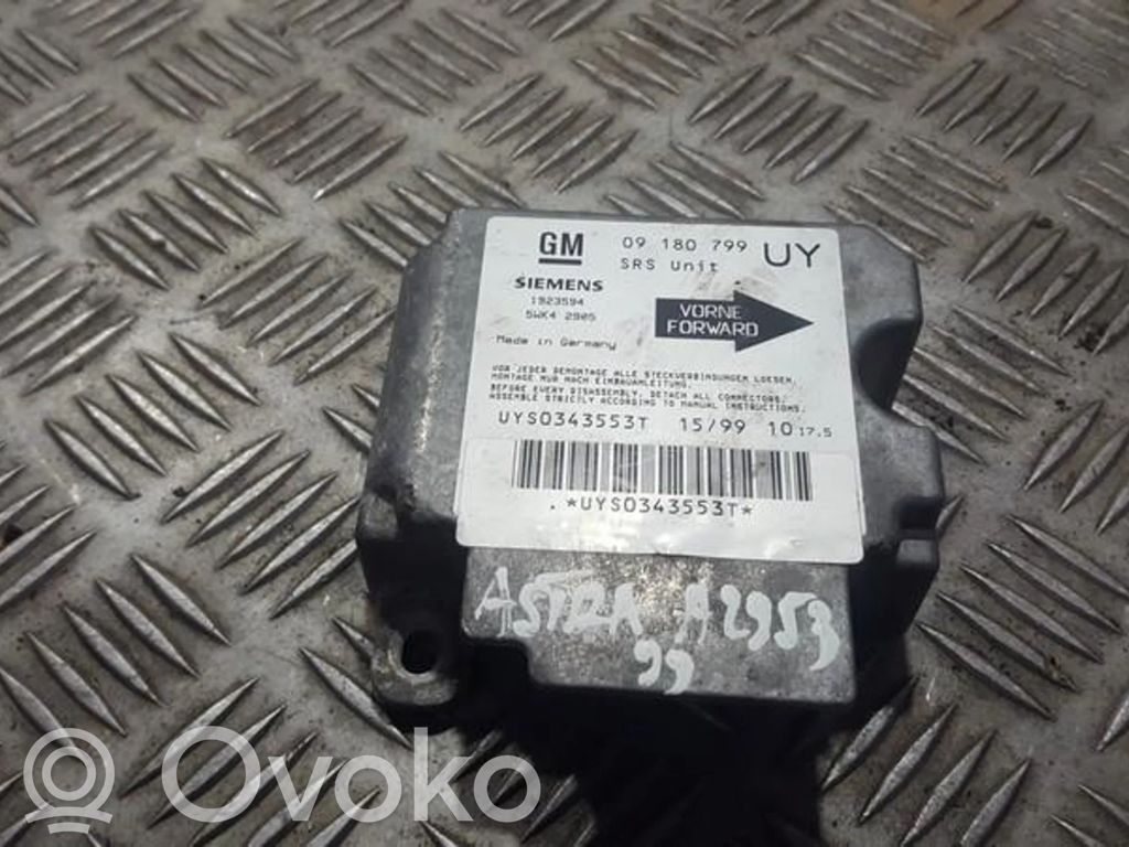 Opel Astra G Centralina/modulo airbag 