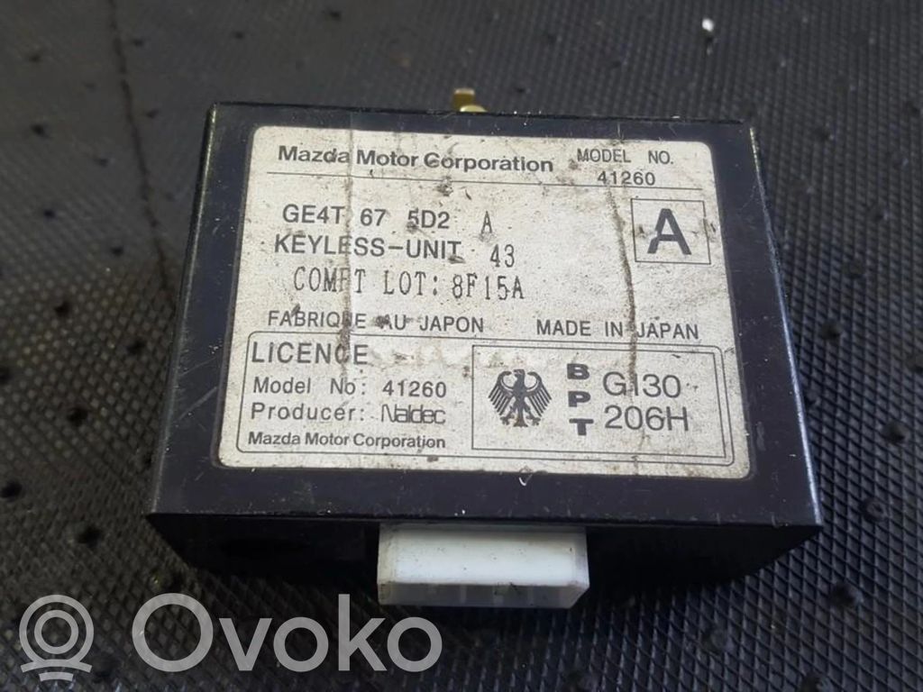 Sonstige Steuergeräte / Module   GE4T675D2A,GE4T675D2A,41260,8F15A,G130206H,GE4T675D2A