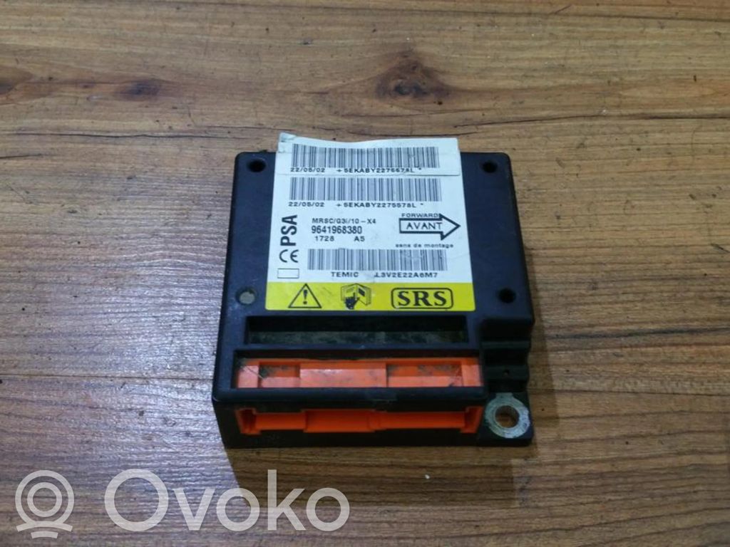 Centralina/modulo airbag   9641968380,1728A5,1728A5,9641968380
