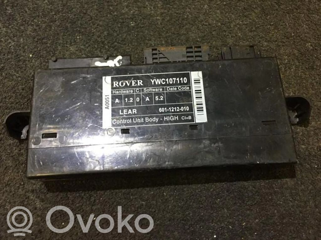 Módulo de confort/conveniencia   YWC107110,61A6011212010,61A6011212010,A0051,YWC107110