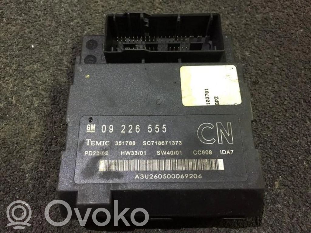 Opel Vectra C Modul confort 