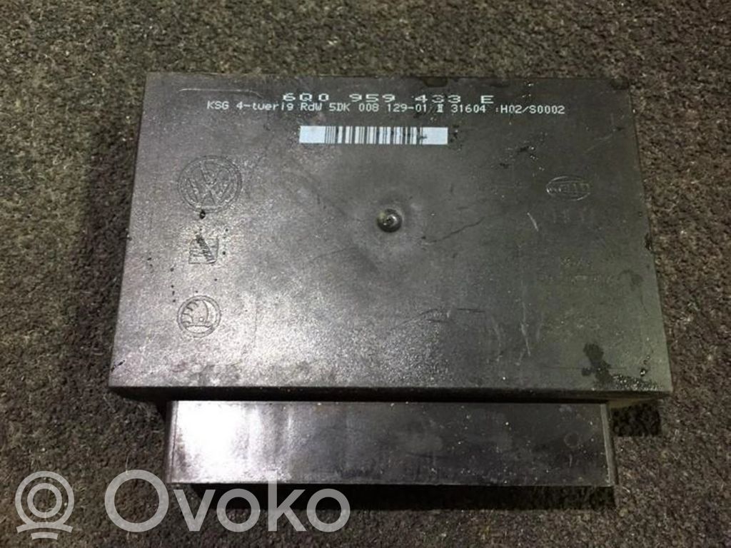 Mukavuusmoduuli   6Q0959433E,5DK00812901,5DK00812901,6Q0959433E