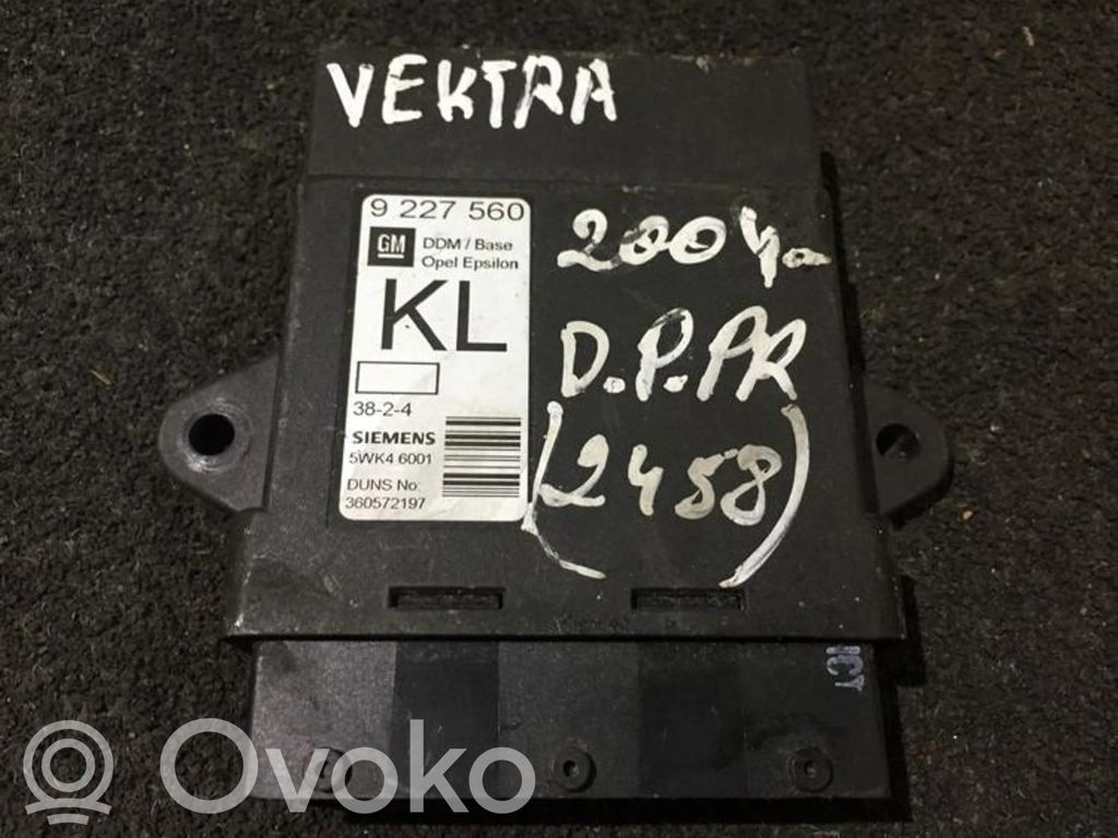 Unidad de control/módulo de la puerta   9227560,KL,5WK46001,9227560