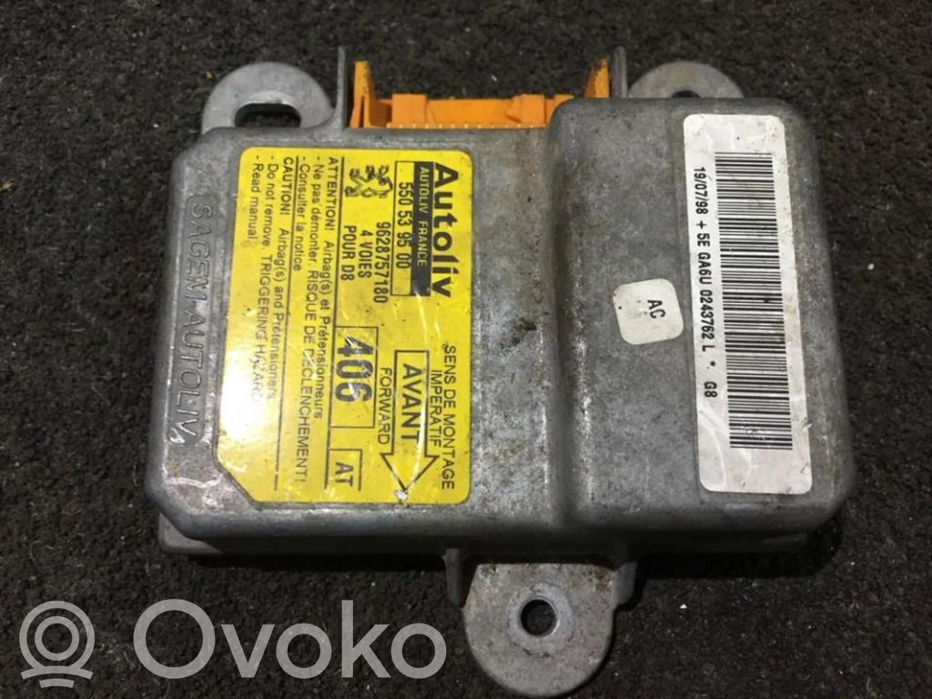 Peugeot 406 Sterownik / Moduł Airbag 