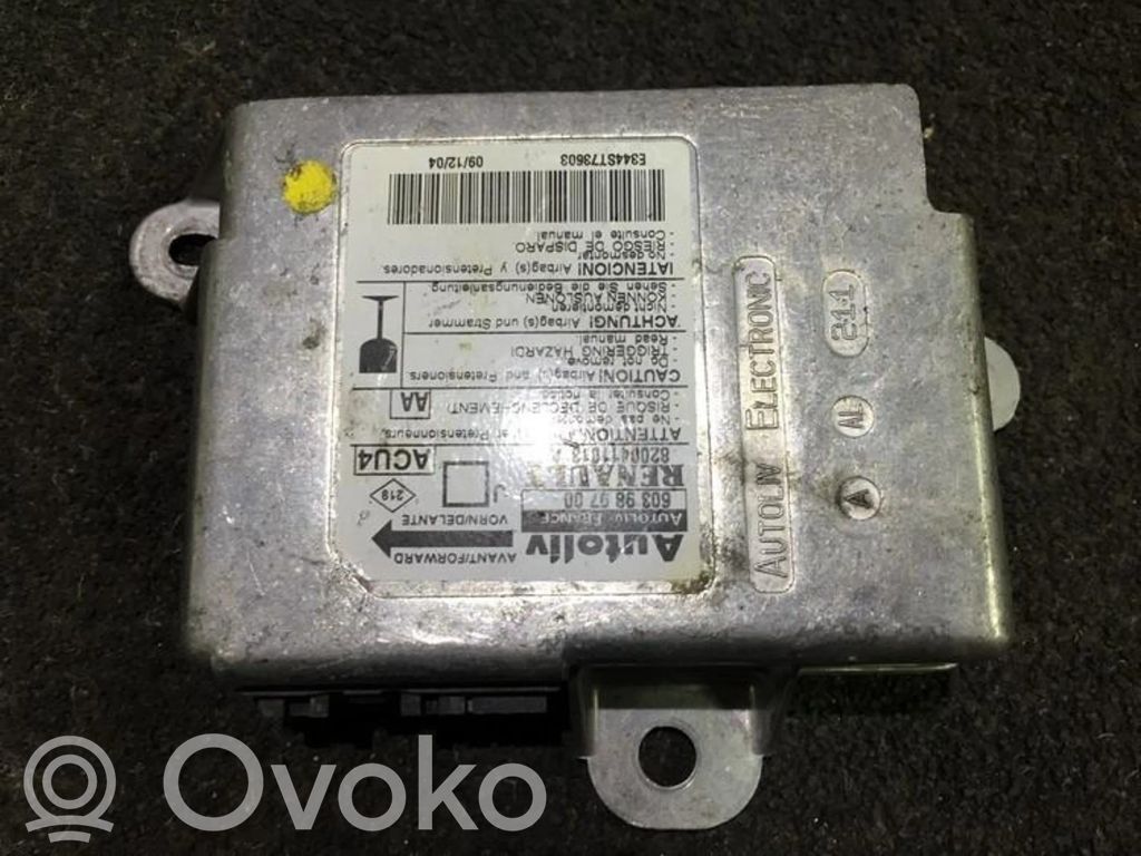 Renault Megane II Centralina/modulo airbag
