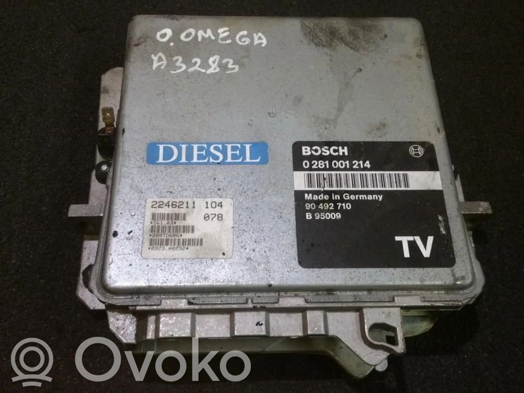 Opel Omega B1 Centralina/modulo del motore 
