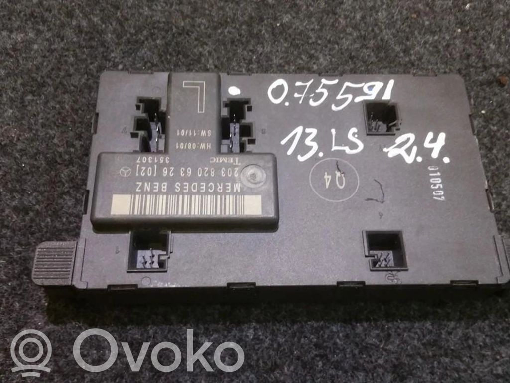 Mercedes-Benz C W203 Autres unités de commande / modules