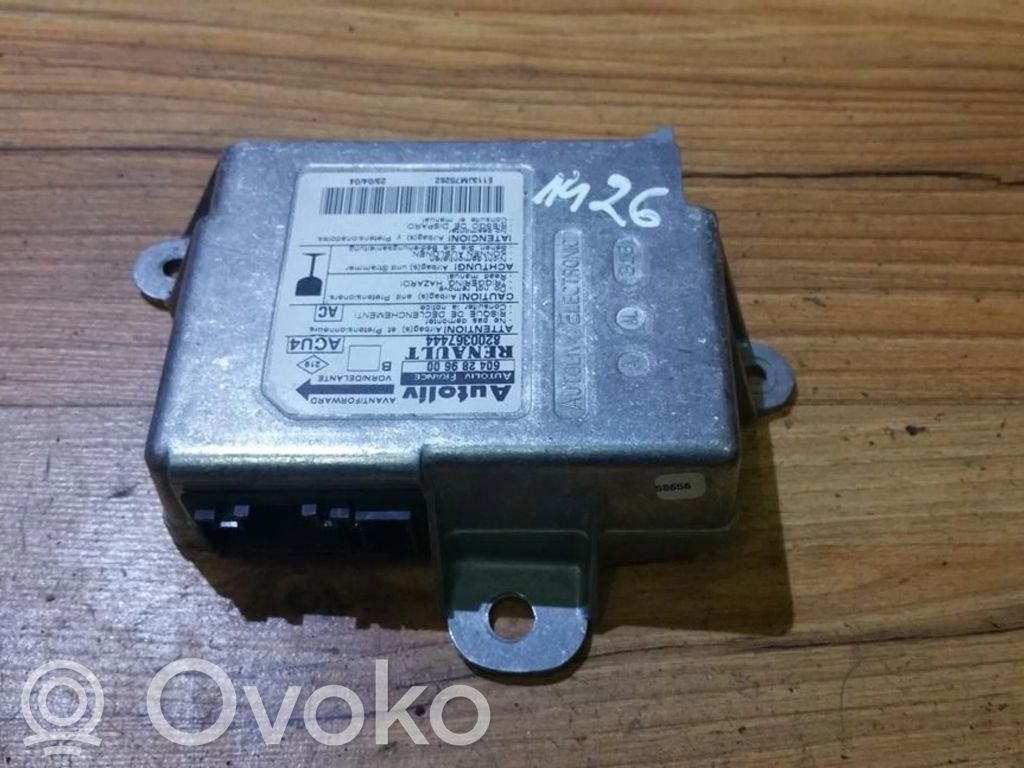 Centralina/modulo airbag   8200367444,604289600,604289600,8200367444