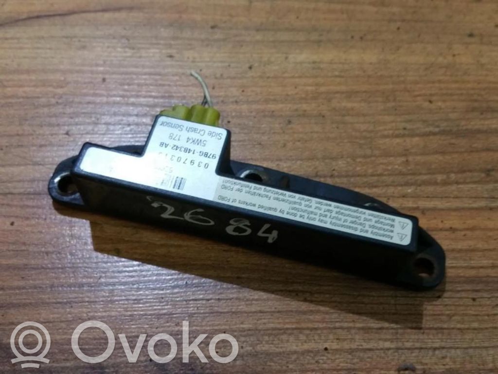 Ford Mondeo MK II Airbagsensor Crashsensor Drucksensor 