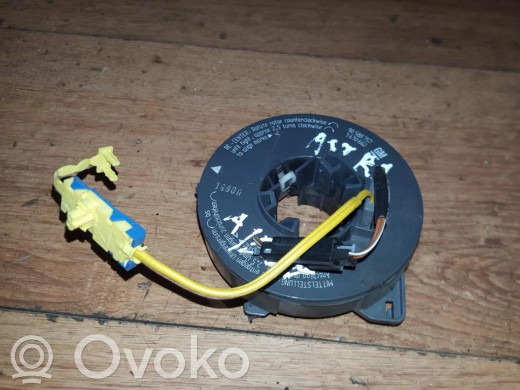 Opel Astra G Bague collectrice/contacteur tournant airbag (bague SRS)