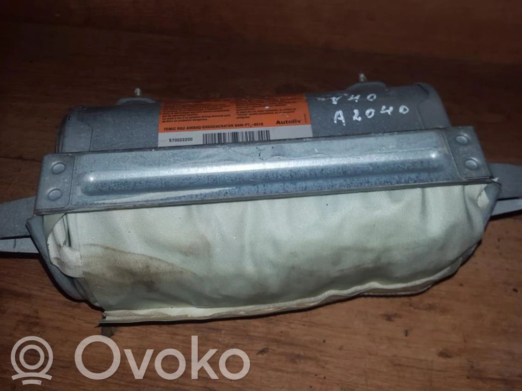 Volvo S40, V40 Airbag pasager 