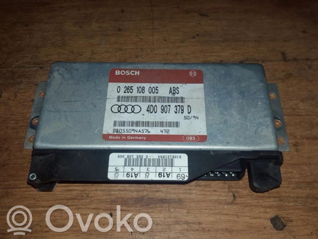 Sterownik / moduł ABS   4D0907379D,0265108005,0265108005,4D0907379D