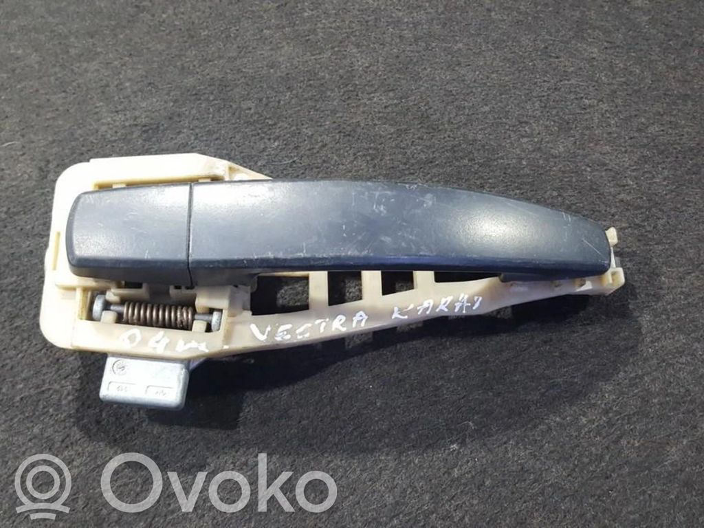 Opel Vectra C Klamka zewnętrzna drzwi 