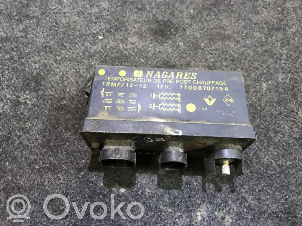 Renault Laguna I Przekaźnik / Modul układu ogrzewania wstępnego 