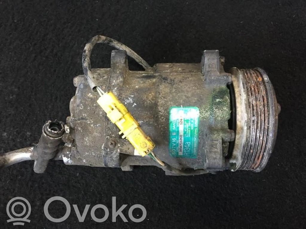 Ilmastointilaitteen kompressorin pumppu (A/C)   1240F,SD7V16,1240F,SD7V16