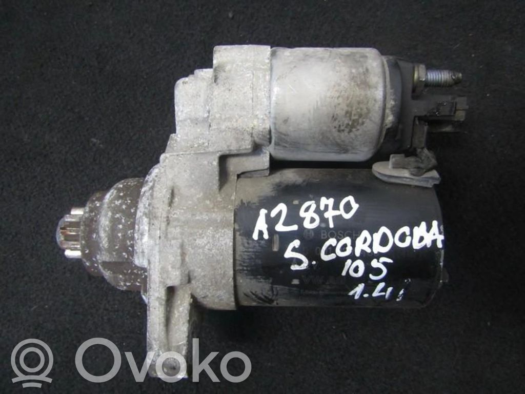 Seat Cordoba (6L) Motorino d’avviamento