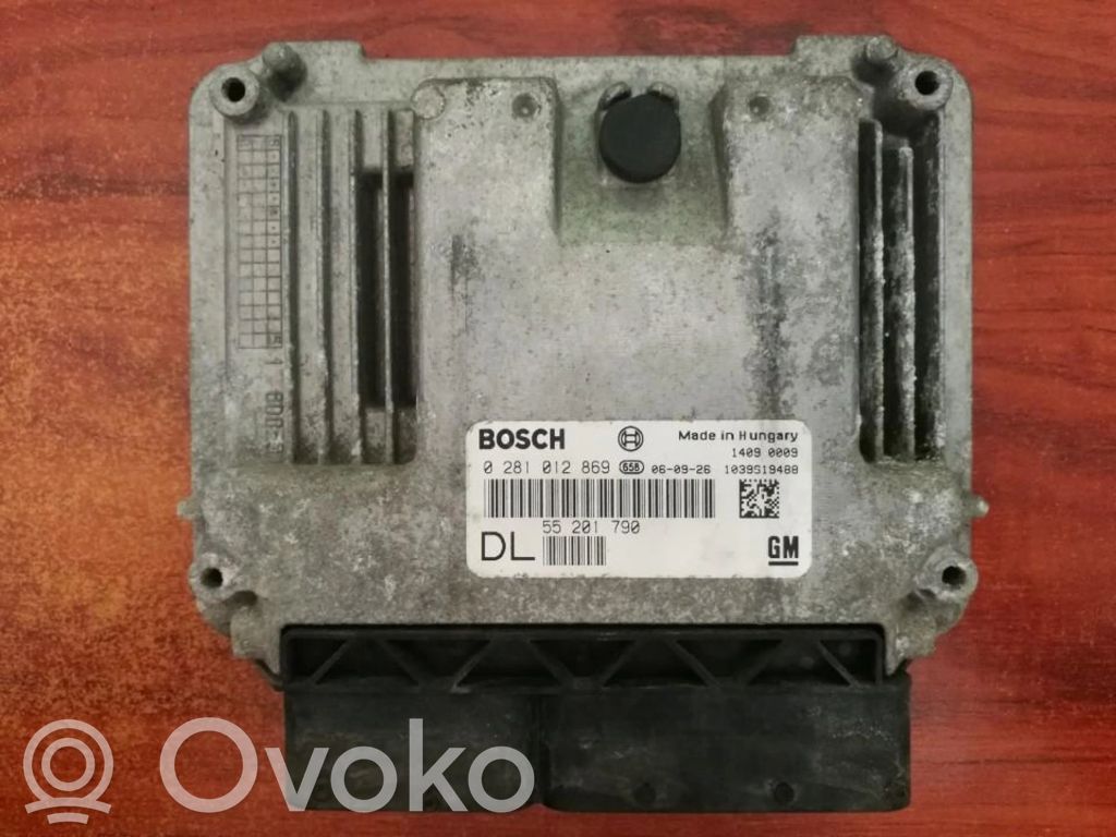 Opel Vectra C Centralina/modulo del motore 