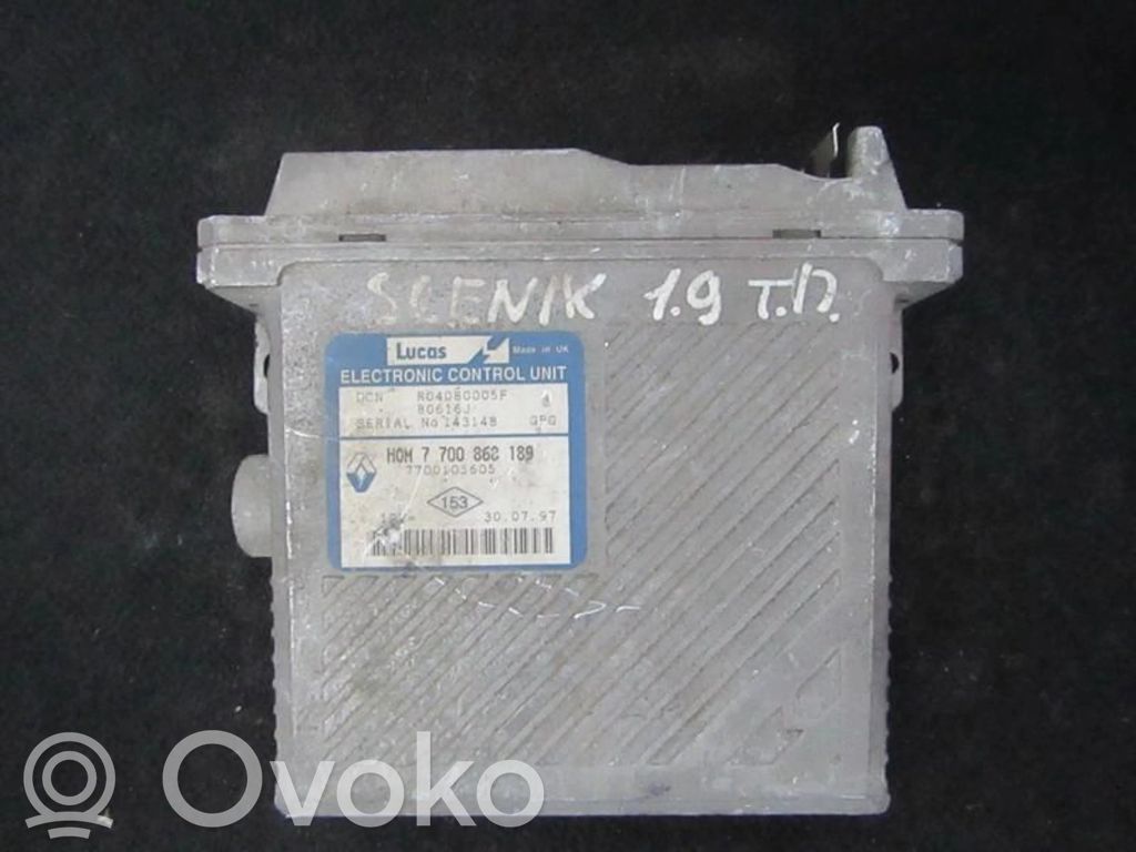 Renault Scenic I Sterownik / Moduł ECU 