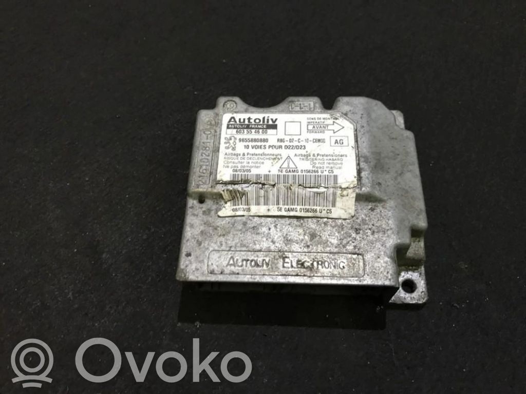 Peugeot 407 Unitate/modul de comandă airbaguri 