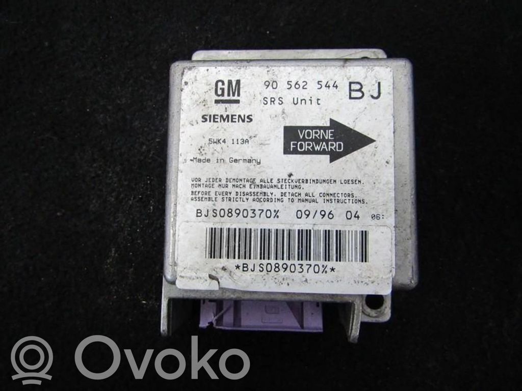 Centralina/modulo airbag   90562544BJ,5WK4113A,5WK4113A,90562544BJ