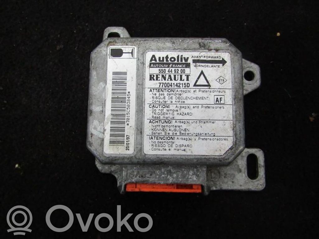 Renault Laguna I Unidad de control/módulo del Airbag 