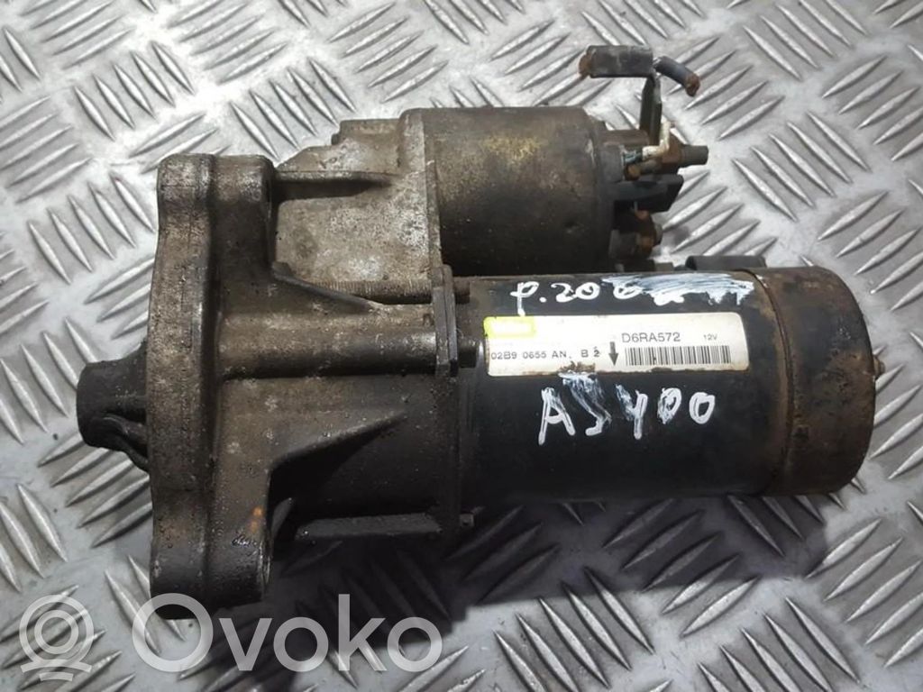 Motor de arranque   D6RA572,02B90655AN,02B90655AN,D6RA572