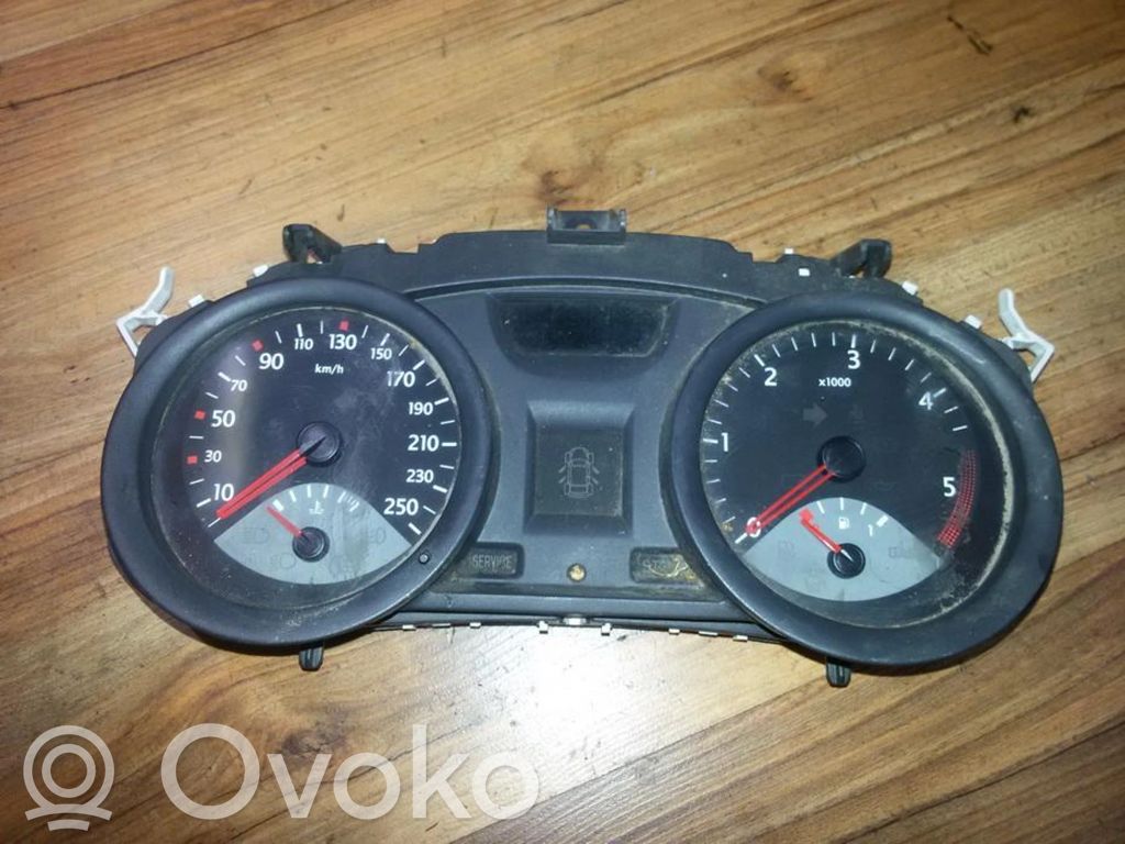 Renault Megane II Spidometras (prietaisų skydelis) 