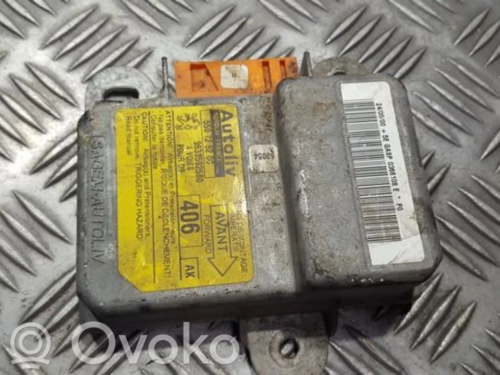 Centralina/modulo airbag   9638592580,550725200,550725200,9638592580